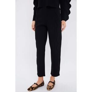 ULLA JOHNSON Noir Asher Pant Size M NWT Retail $550 Tuckernuck